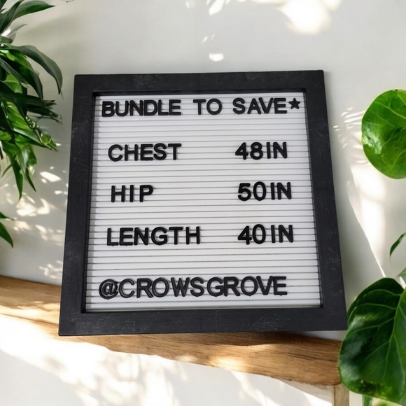 Black Kurta with Orange Detail Size 4X NWOT - Picture 6 of 7